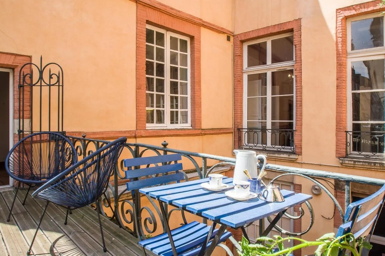 Le Pharaon - Bel Appt Toulousain 7P Avec Terrasse Appartement Toulouse